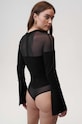 Ruházat Undress Code body My Muse Bodysuit 719 fekete