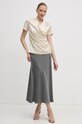 Sandro Ferrone bluza SFS7YBEMALYS bej AW24