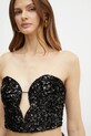 Bardot top ELENI negru 59112TB2