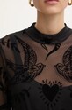 Body Never Fully Dressed Swallow Romance Bodysuit NFDTO1385
