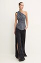 Блузка Rick Owens Lilies LI02D5102RV сірий AW24