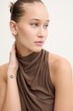 Halenka Rick Owens Lilies hnědá LI02D5121RV