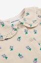 Бавовняна блузка для немовлят Bobo Choses Pansy Flower 224AB026 бежевий
