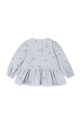 DÍVKA Dětská bavlněná halenka Konges Sløjd EVIA BLOUSE GOTS KS101395 modrá
