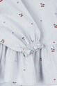 Konges Sløjd bluzka bawełniana dziecięca EVIA BLOUSE GOTS KS101395 niebieski