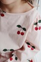 Konges Sløjd bluza de bumbac pentru copii DREY SLIT TEE GOTS KS101490