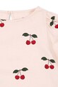 Konges Sløjd bluza de bumbac pentru copii DREY SLIT TEE GOTS bej KS101490