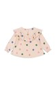 Konges Sløjd bluza de bumbac pentru copii MALLI GLITTER BLOUSE GOTS KS101593 bej AW24