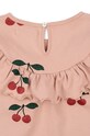Fete Konges Sløjd bluza de bumbac pentru copii MALLI GLITTER BLOUSE GOTS KS101791 roz