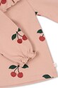 Konges Sløjd bluza de bumbac pentru copii MALLI GLITTER BLOUSE GOTS roz KS101791