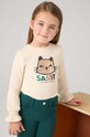 Mayoral longsleeve copii print turcoaz 4071.6H.Mini.9BYH