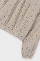 Детская хлопковая блузка Mayoral 7191.8D.Junior.9BYH бежевый AW24