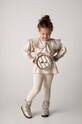 Детская блузка Donsje Mellys Blouse длинный бежевый 4087600.