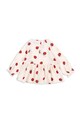 Dziewczynka Konges Sløjd bluzka bawełniana dziecięca COCO LADYBUG BLOUSE GOTS KS102212 beżowy