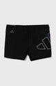 Dječje kupaće gaće adidas Performance BB BOXER print crna IU1897