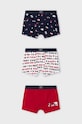Mayoral bokserki dziecięce 3-pack bokserki dopasowane czerwony 10788.5J.Bielizna.9BYH