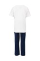 Polo Ralph Lauren pijamale de bumbac pentru copii 8P0148 bleumarin AW24