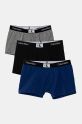 Calvin Klein Underwear boxer bambini pacco da 3 piccola impronta blu navy B70B700486.9BYH