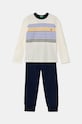 Detské bavlnené pyžamo United Colors of Benetton sada béžová 3VD00P07A.G.Seasonal