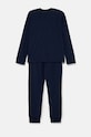 United Colors of Benetton piżama bawełniana dziecięca 3VD00P07A.G.Seasonal granatowy AW24