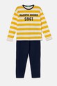 Dětské bavlněné pyžamo United Colors of Benetton sada žlutá 3D720P07B.G.Seasonal