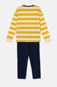 Dětské bavlněné pyžamo United Colors of Benetton 3D720P07B.G.Seasonal žlutá AW24