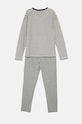 United Colors of Benetton set de pijama de bumbac pentru copii 3D720P07B.G.Seasonal gri AW24