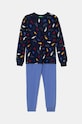 Dětské bavlněné pyžamo United Colors of Benetton sada námořnická modř 32K60P07I.G.Seasonal