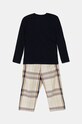 Dětské pyžamo Tommy Hilfiger UB0UB00572.9BYH námořnická modř AW24