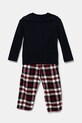 Дитяча піжама Tommy Hilfiger UB0UB00574.9BYH червоний AW24