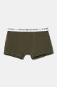 Дитячі боксери Tommy Hilfiger 2-pack UB0UB00550.9BYH зелений AW24