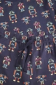 Coccodrillo pigama in lana bambino blu navy ZC4448105PJS