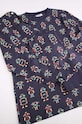 Coccodrillo set de pijama de bumbac pentru copii ZC4448105PJS bleumarin
