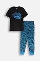 Dětské bavlněné pyžamo Coccodrillo sada černá ZC4448201PJS