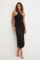 Calvin Klein sukienka plażowa czarny KW0KW02647