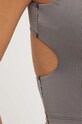 Top παραλίας Calvin Klein μαύρο KW0KW02662