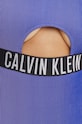 Calvin Klein jednoczęściowy strój kąpielowy niebieski KW0KW02640