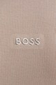 Bavlněná noční košile BOSS béžová 50520250