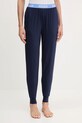 HUGO pantaloni de pijama uni bleumarin 50490703