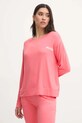 HUGO longsleeve piżamowy dzianina pomarańczowy 50490706
