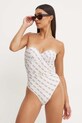 Guess jednoczęściowy strój kąpielowy E4YJ12.MC04R beżowy AW24