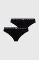 Kalhotky Emporio Armani Underwear 2-pack kalhotky černá 163334.4F227