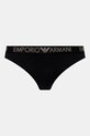 Στρινγκ Emporio Armani Underwear 2-pack 163333.4F235 μαύρο AW24