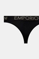 Ρούχα Στρινγκ Emporio Armani Underwear 2-pack 163333.4F235 μαύρο