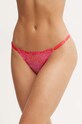 Emporio Armani Underwear stringi tkanina czerwony 163826.4F207