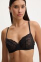 Emporio Armani Underwear biustonosz koronka czarny 164069.4R206