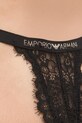 Emporio Armani Underwear stringi 164858.4F214 czarny