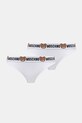 Nohavičky Moschino Underwear 2-pak potlač biela A1384.4402