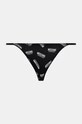 Brazílske nohavičky Moschino Underwear 3-pak čierna A2306.4611