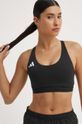 Αθλητικό σουτιέν adidas Performance Adizero Essentials χωρίς μεταλλικές μπανέλες μαύρο IT6708